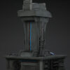 JOYTOY – Warhammer 40,000 Ultramarines Lieutenant Titus’ MKX Helmet & Display Stand JT01741 JT01697 (Licensed