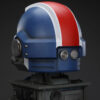 JOYTOY – Warhammer 40,000 Ultramarines Lieutenant Titus’ MKX Helmet & Display Stand JT01741 JT01697 (Licensed