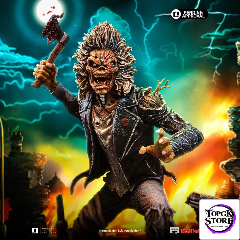 Iron Studio – Iron Maiden Eddie 1/10 Art Scale IRONMD124925-10 (Licensed) - Photo 1 | TopGKStore