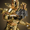 Hot Toys MMS341 Iron Man 3 Mark XXI 21 Midas 1/6 Figure Gold Chrome Version - Photo 14 | TopGKStore