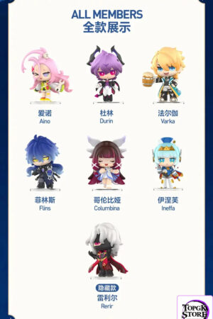 POP MART – Genshin Impact Gathering Celebration Q-version Series Figure Set Of 6 (Licensed) - Photo 2 | TopGKStore