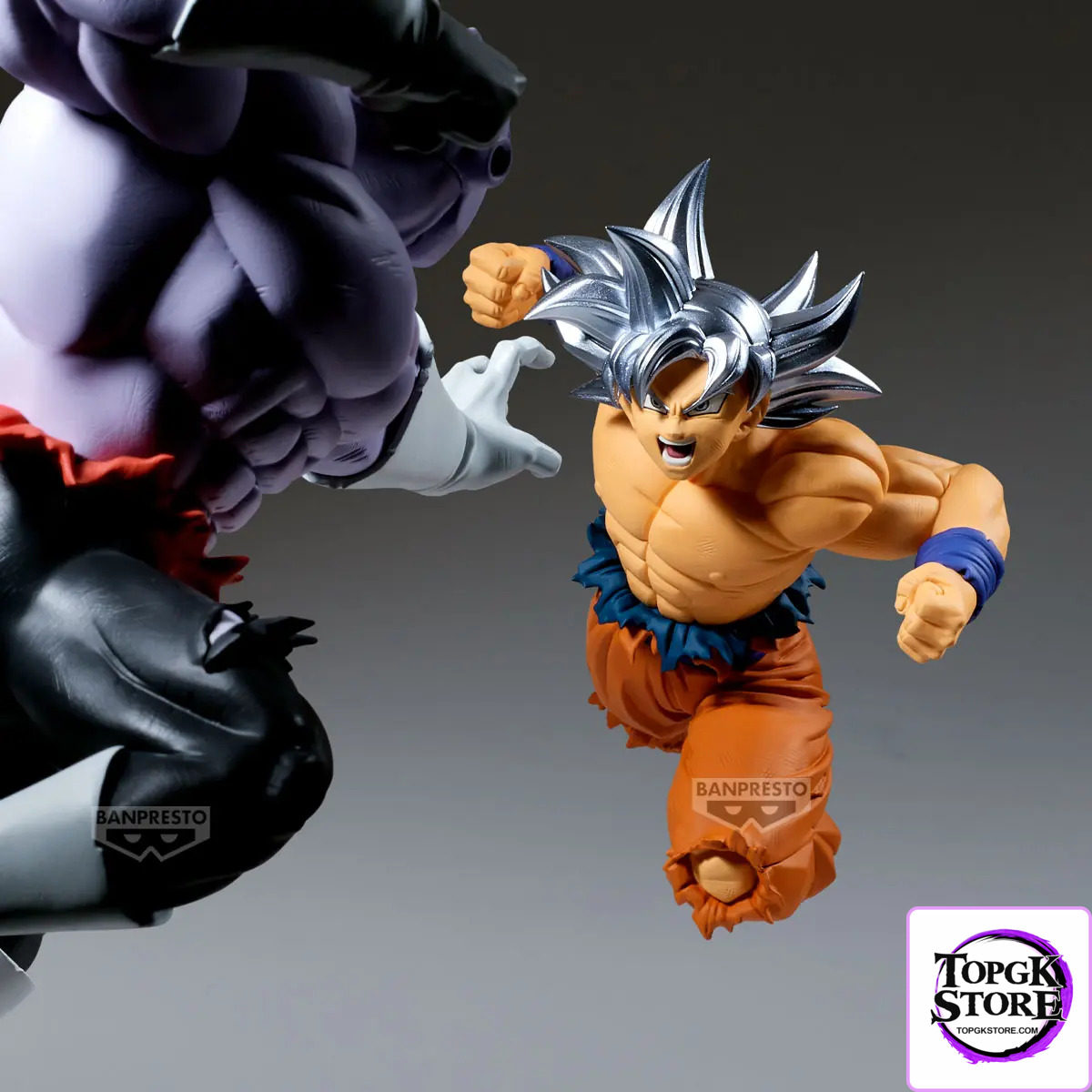 BANPRESTO – DRAGON BALL SUPER MATCH MAKERS SON GOKU ULTRA INSTINCT VS JIREN (Licensed) - Photo 4 | TopGKStore