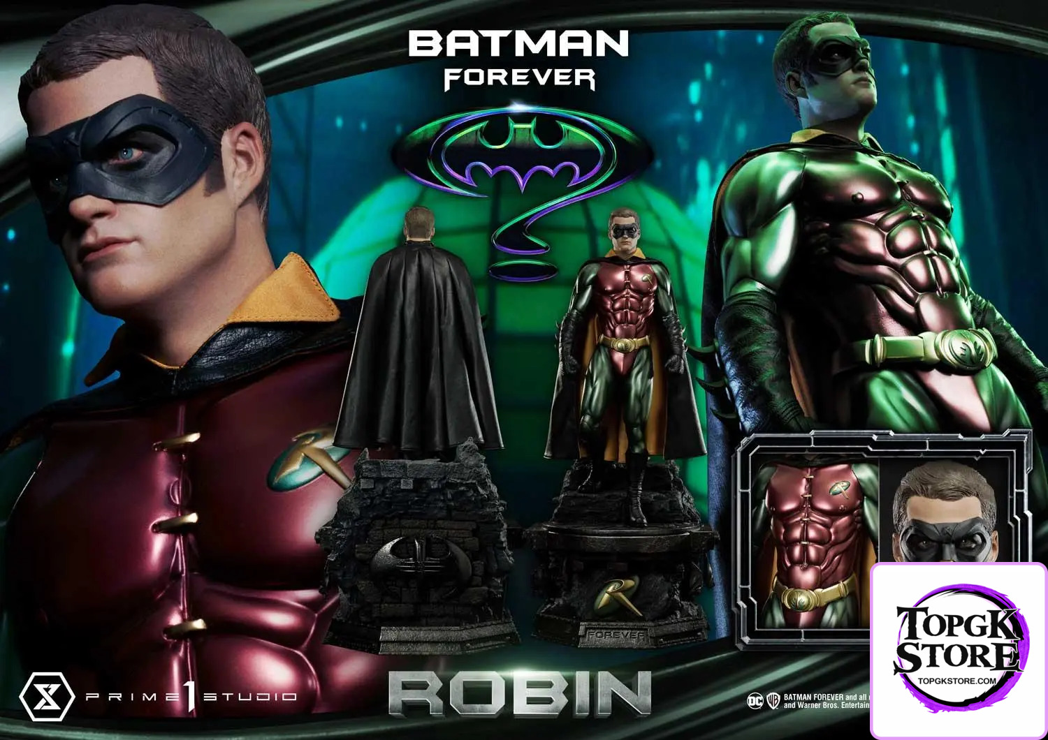 Prime 1 Studio – Museum Masterline Batman Forever (Film) Robin MMBM-03 MMBM-03LM (Licensed) - Photo 4 | TopGKStore
