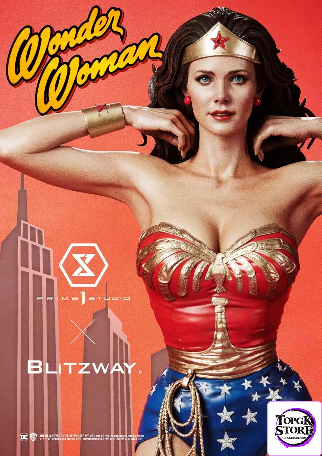 Prime 1 Studio – Museum Masterline Wonder Woman 1975 (TV Series) Wonder Woman MMWW-03 MMWW-03S(Licensed) - Photo 1 | To