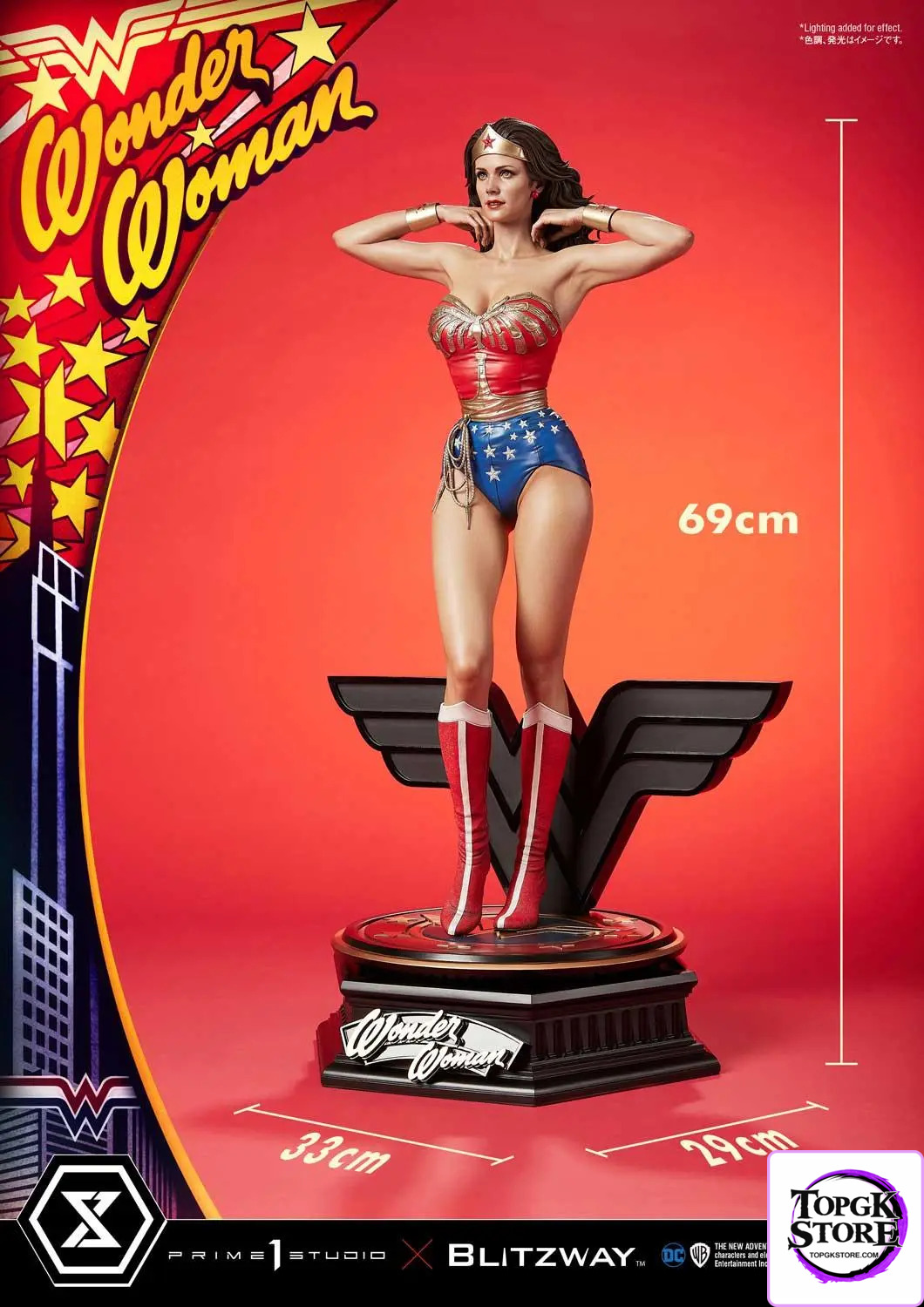 Prime 1 Studio – Museum Masterline Wonder Woman 1975 (TV Series) Wonder Woman MMWW-03 MMWW-03S(Licensed) - Photo 4 | To