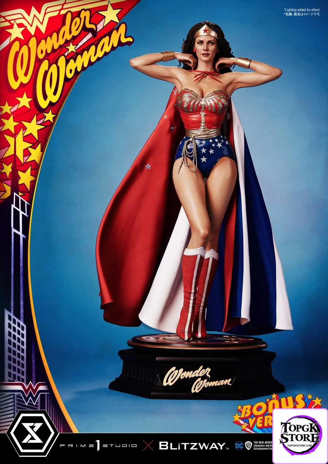 Prime 1 Studio – Museum Masterline Wonder Woman 1975 (TV Series) Wonder Woman MMWW-03 MMWW-03S(Licensed) - Photo 18 | T