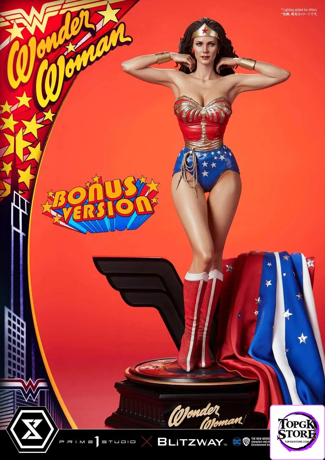 Prime 1 Studio – Museum Masterline Wonder Woman 1975 (TV Series) Wonder Woman MMWW-03 MMWW-03S(Licensed) - Photo 20 | T