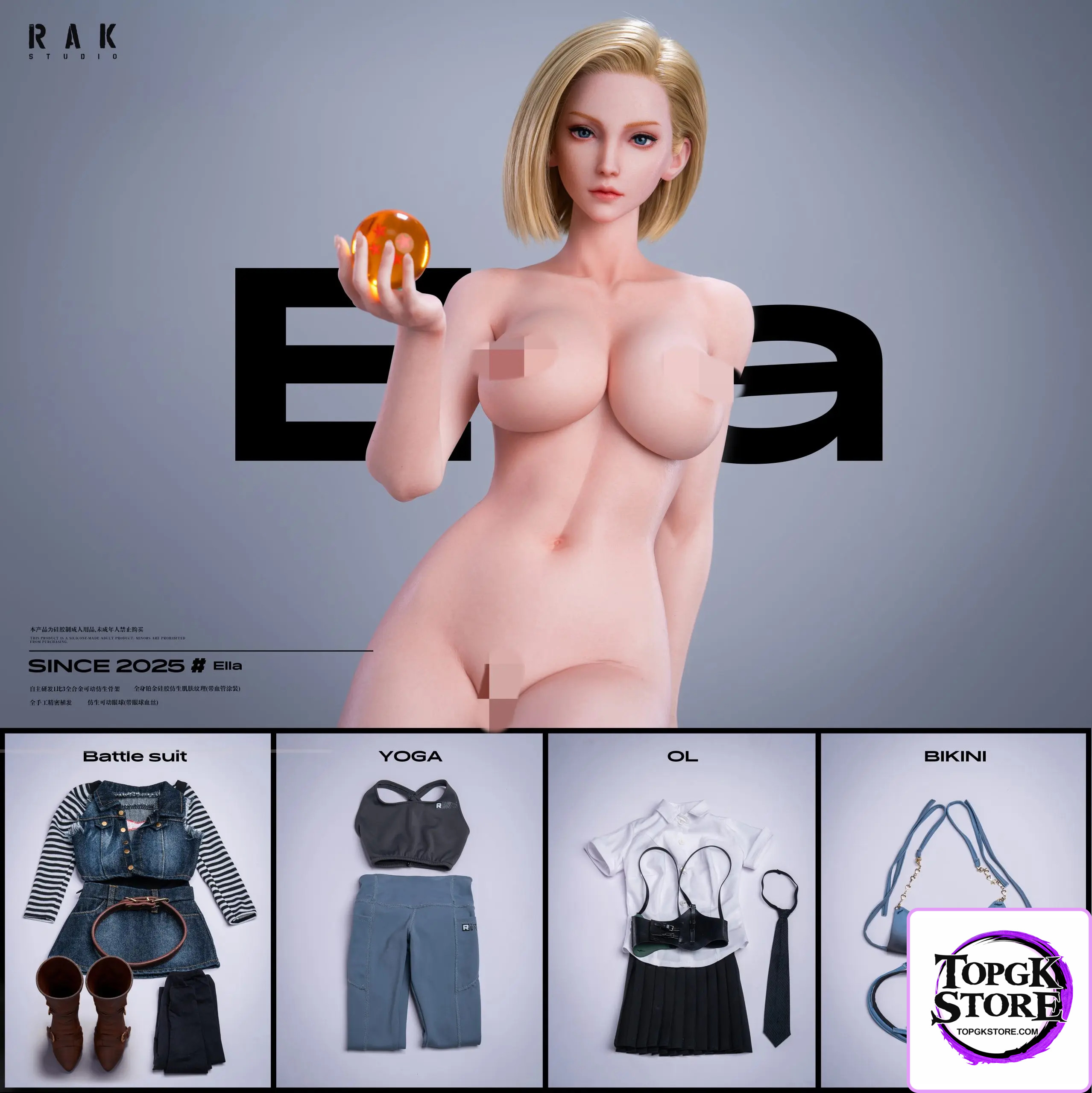 Rak Studio – Dragon Ball Cosplayer Ella - Photo 2 | TopGKStore