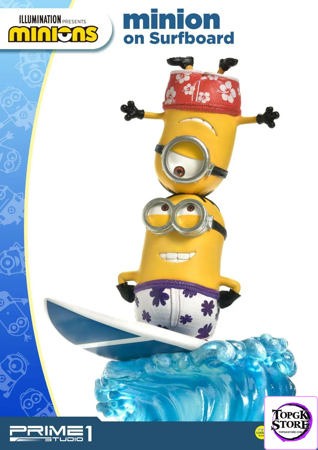 Prime 1 Studio – Prime Collectible Figures Minion Surfboard PCFMINI-06(Licensed) - Photo 1 | TopGKStore