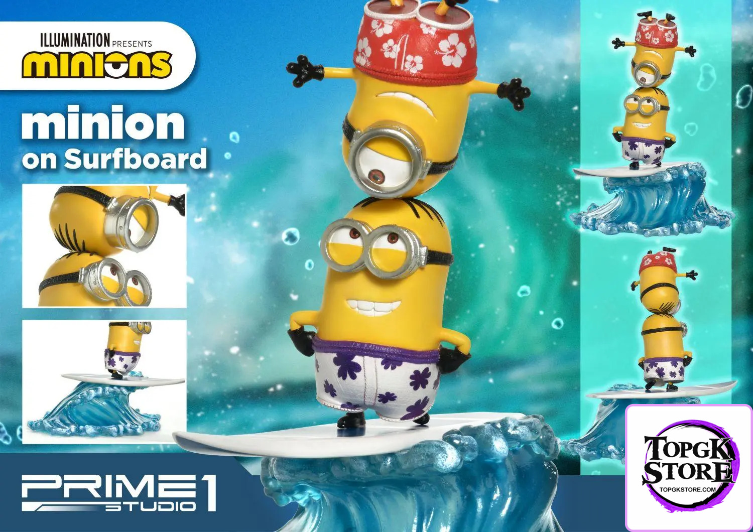 Prime 1 Studio – Prime Collectible Figures Minion Surfboard PCFMINI-06(Licensed) - Photo 3 | TopGKStore