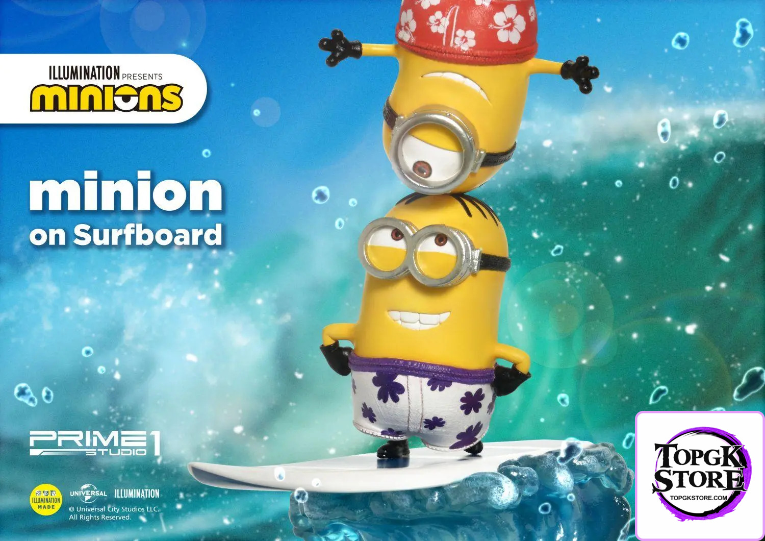 Prime 1 Studio – Prime Collectible Figures Minion Surfboard PCFMINI-06(Licensed) - Photo 10 | TopGKStore