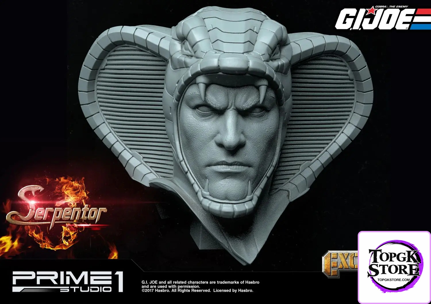 Prime 1 Studio – Premium Masterline G.I. Joe Serpentor PMGJ-03 PMGJ-03EX (Licensed) - Photo 12 | TopGKStore