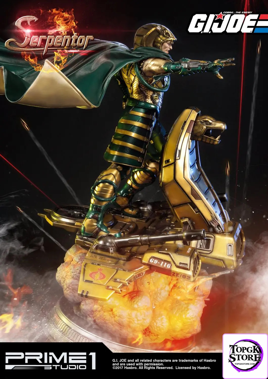 Prime 1 Studio – Premium Masterline G.I. Joe Serpentor PMGJ-03 PMGJ-03EX (Licensed) - Photo 5 | TopGKStore