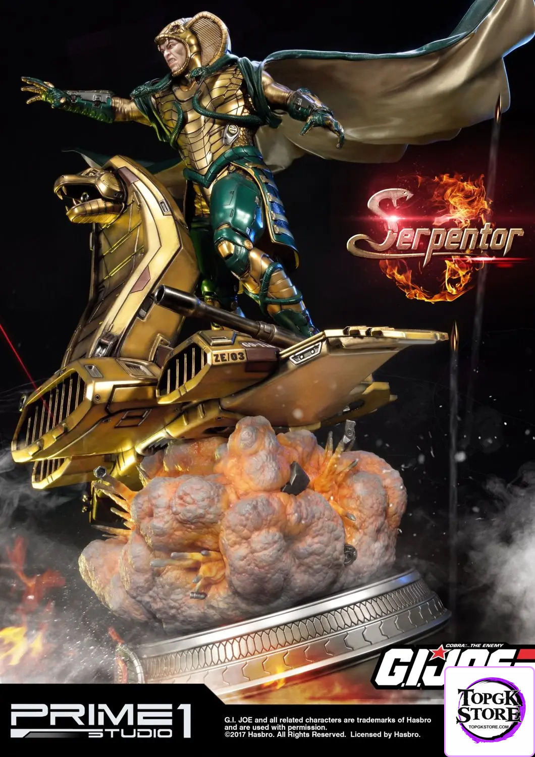 Prime 1 Studio – Premium Masterline G.I. Joe Serpentor PMGJ-03 PMGJ-03EX (Licensed) - Photo 18 | TopGKStore