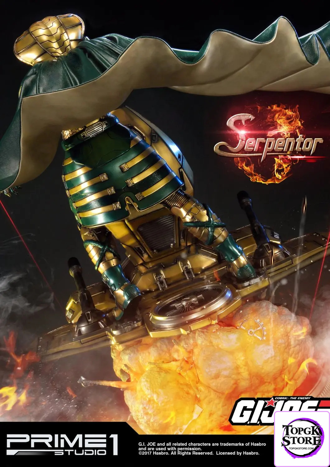 Prime 1 Studio – Premium Masterline G.I. Joe Serpentor PMGJ-03 PMGJ-03EX (Licensed) - Photo 13 | TopGKStore