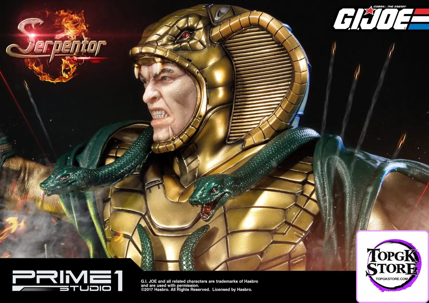 Prime 1 Studio – Premium Masterline G.I. Joe Serpentor PMGJ-03 PMGJ-03EX (Licensed) - Photo 11 | TopGKStore