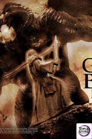 Prime 1 Studio – Premium Masterline The Lord of the Rings (Film) Gandalf Versus Balrog PMLOTR-02 PMLOTR-02EX (Licensed)