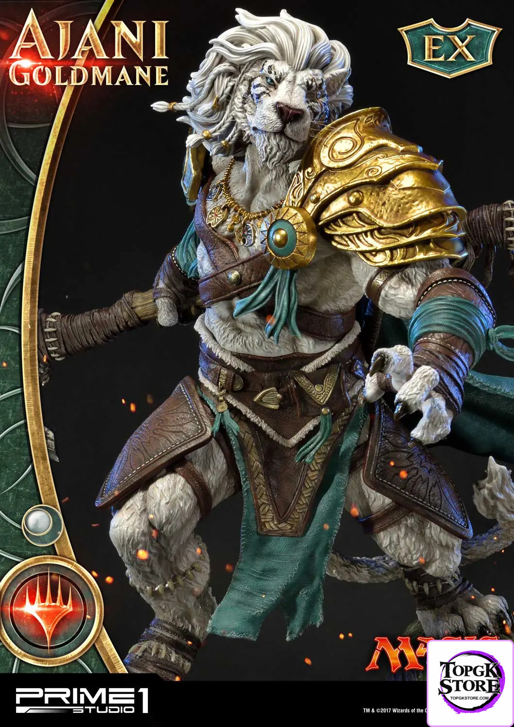 Prime 1 Studio – Premium Masterline Magic: The Gathering Ajani Goldmane PMMTG-02 PMMTG-02EX (Licensed) - Photo 5 | TopG
