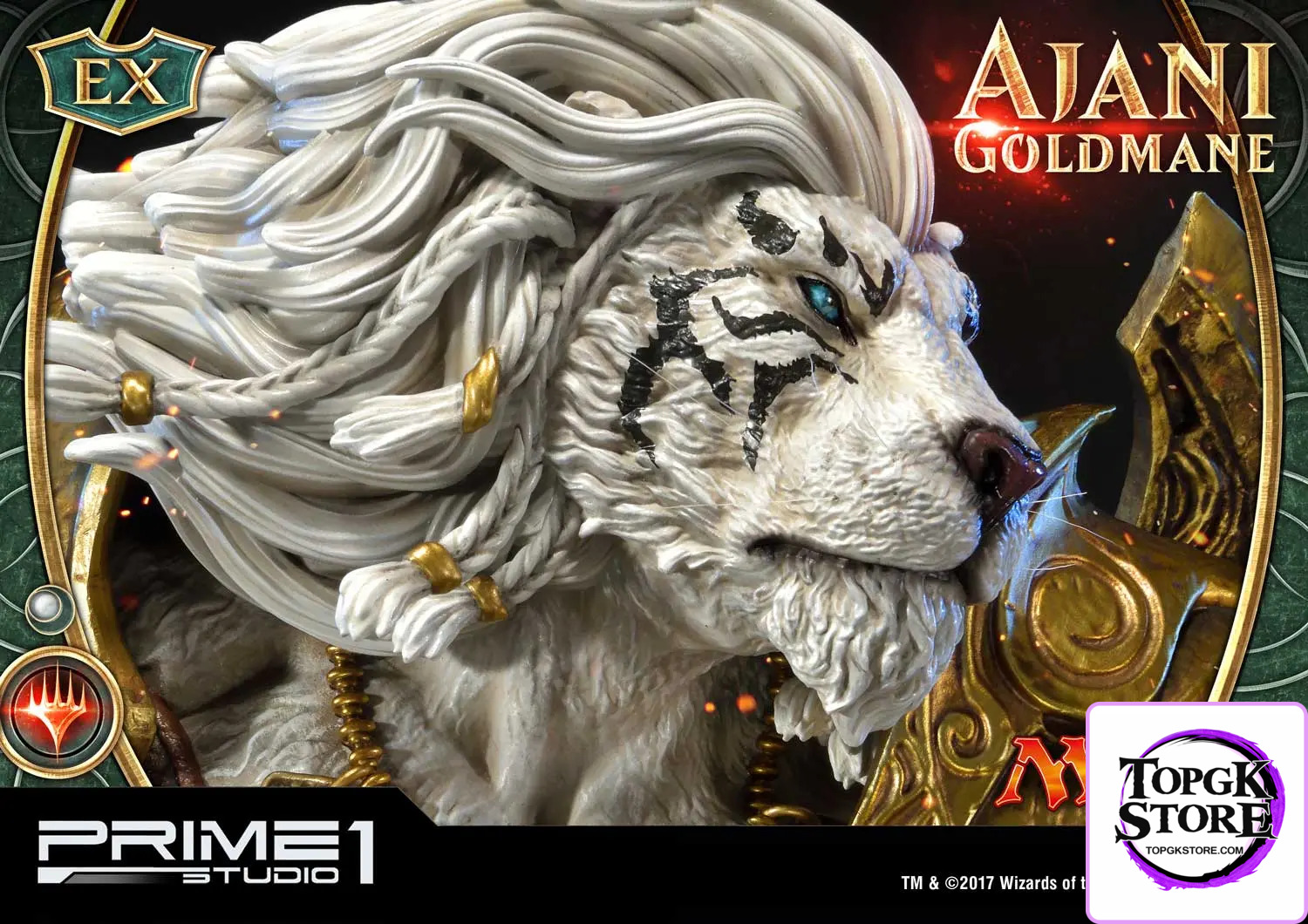 Prime 1 Studio – Premium Masterline Magic: The Gathering Ajani Goldmane PMMTG-02 PMMTG-02EX (Licensed) - Photo 6 | TopG