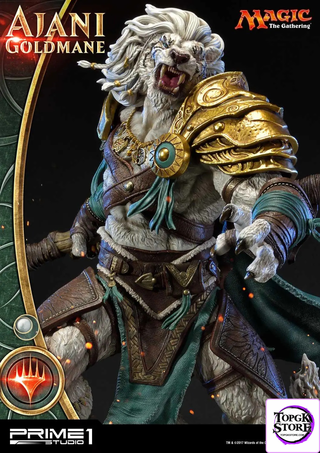 Prime 1 Studio – Premium Masterline Magic: The Gathering Ajani Goldmane PMMTG-02 PMMTG-02EX (Licensed) - Photo 1 | TopG