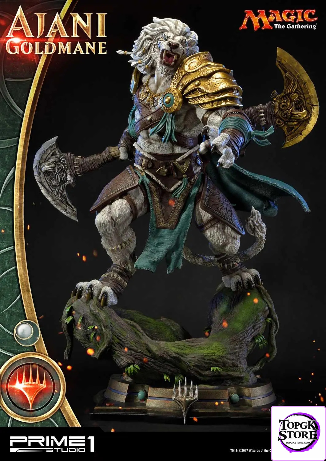Prime 1 Studio – Premium Masterline Magic: The Gathering Ajani Goldmane PMMTG-02 PMMTG-02EX (Licensed) - Photo 2 | TopG