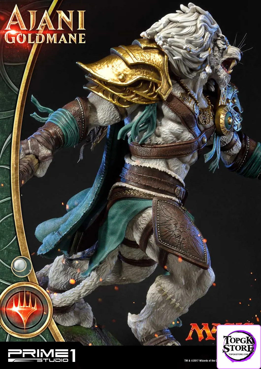 Prime 1 Studio – Premium Masterline Magic: The Gathering Ajani Goldmane PMMTG-02 PMMTG-02EX (Licensed) - Photo 9 | TopG