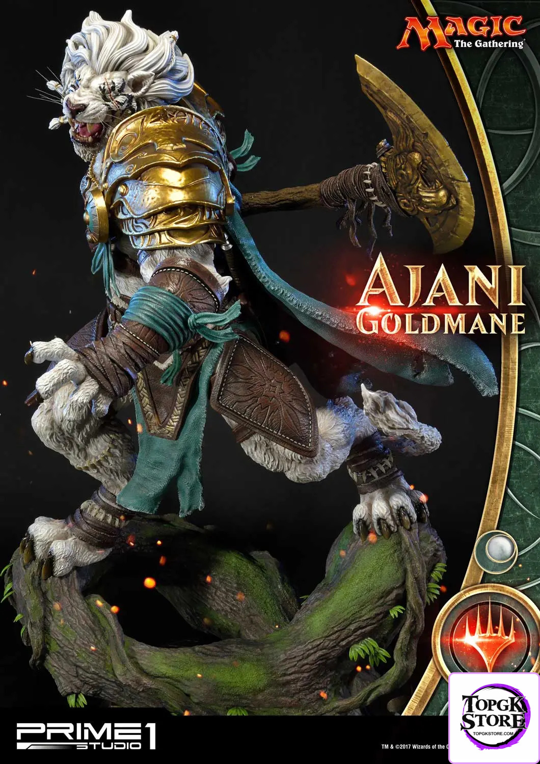Prime 1 Studio – Premium Masterline Magic: The Gathering Ajani Goldmane PMMTG-02 PMMTG-02EX (Licensed) - Photo 10 | Top