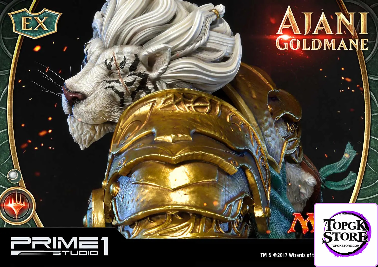 Prime 1 Studio – Premium Masterline Magic: The Gathering Ajani Goldmane PMMTG-02 PMMTG-02EX (Licensed) - Photo 14 | Top