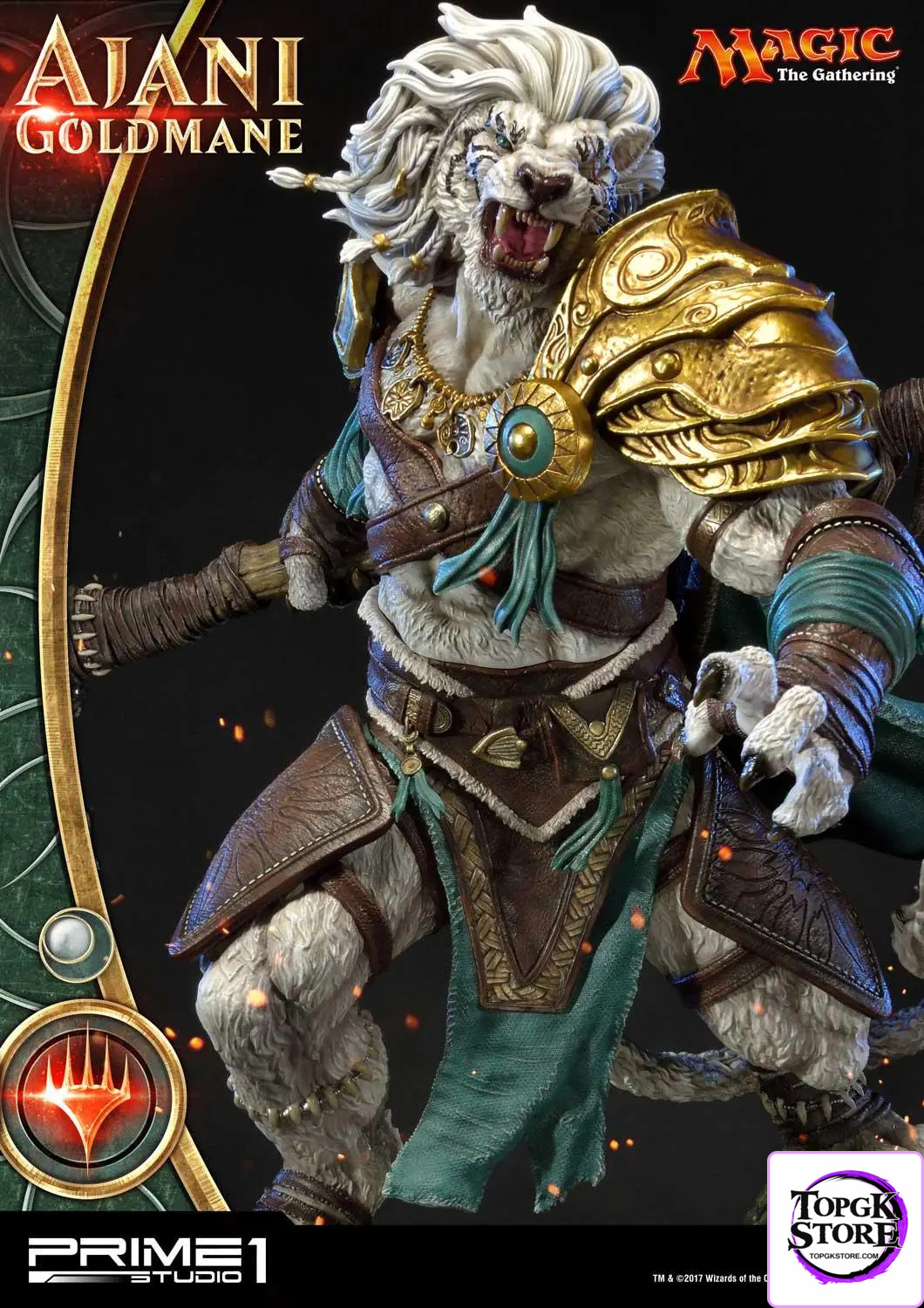 Prime 1 Studio – Premium Masterline Magic: The Gathering Ajani Goldmane PMMTG-02 PMMTG-02EX (Licensed) - Photo 4 | TopG