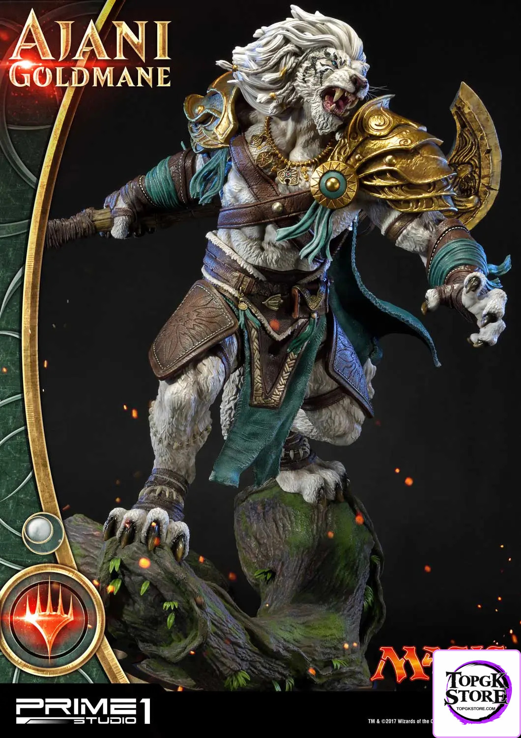 Prime 1 Studio – Premium Masterline Magic: The Gathering Ajani Goldmane PMMTG-02 PMMTG-02EX (Licensed) - Photo 16 | Top
