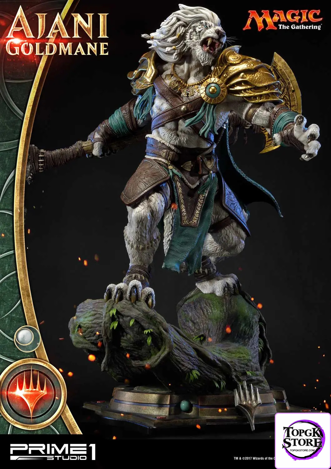Prime 1 Studio – Premium Masterline Magic: The Gathering Ajani Goldmane PMMTG-02 PMMTG-02EX (Licensed) - Photo 17 | Top