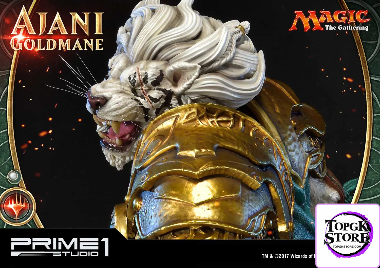 Prime 1 Studio – Premium Masterline Magic: The Gathering Ajani Goldmane PMMTG-02 PMMTG-02EX (Licensed) - Photo 18 | Top