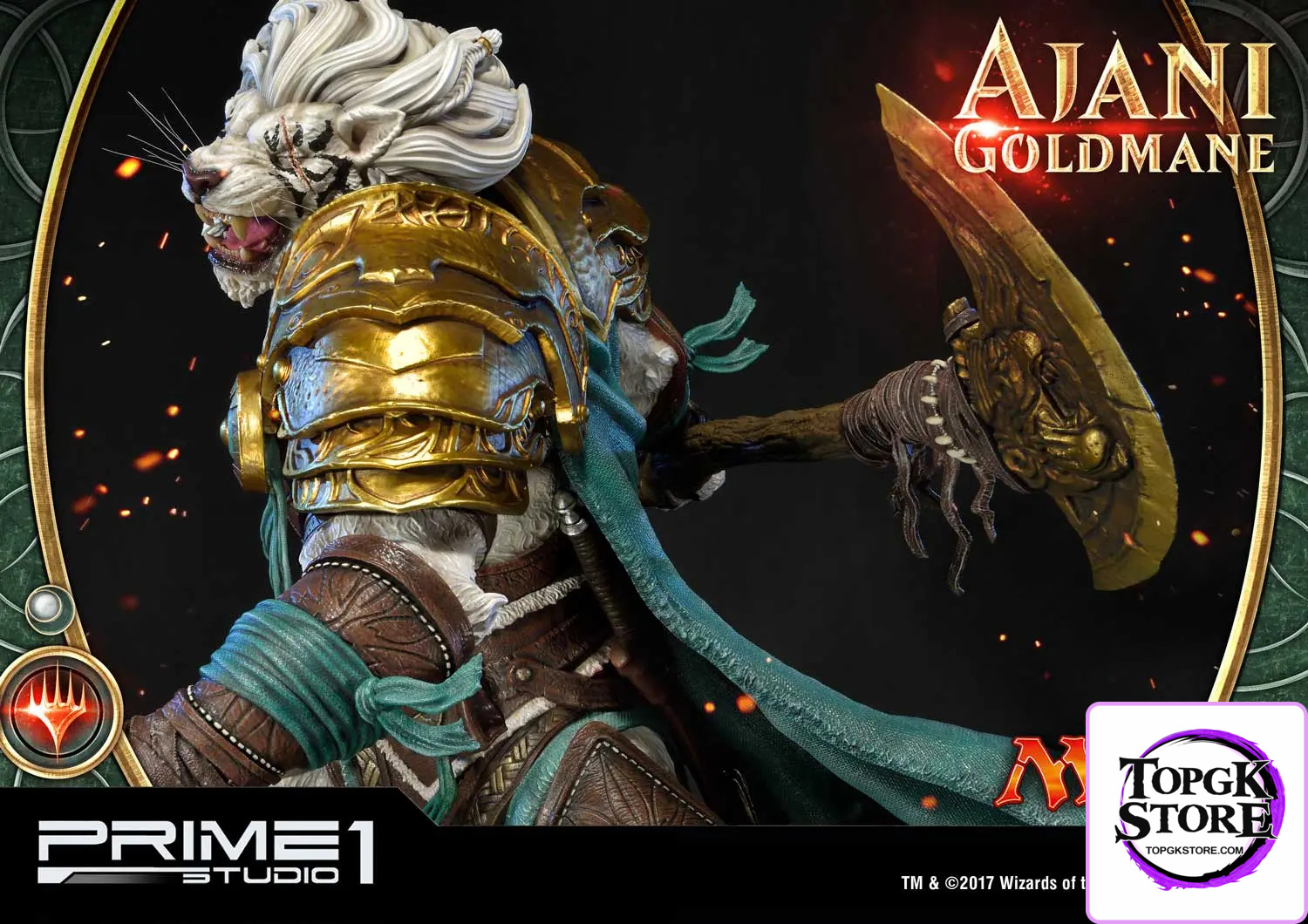 Prime 1 Studio – Premium Masterline Magic: The Gathering Ajani Goldmane PMMTG-02 PMMTG-02EX (Licensed) - Photo 19 | Top