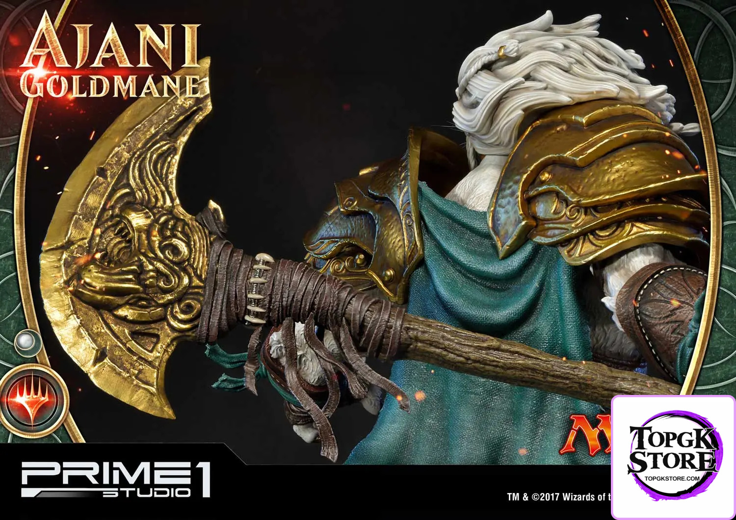 Prime 1 Studio – Premium Masterline Magic: The Gathering Ajani Goldmane PMMTG-02 PMMTG-02EX (Licensed) - Photo 20 | Top