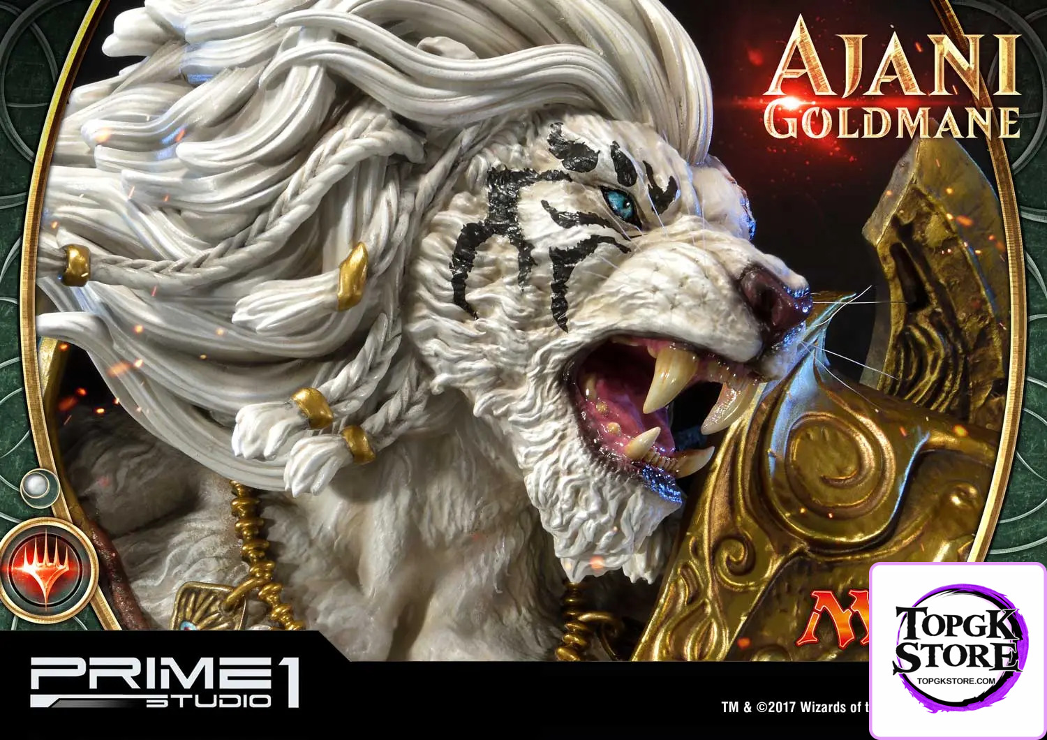 Prime 1 Studio – Premium Masterline Magic: The Gathering Ajani Goldmane PMMTG-02 PMMTG-02EX (Licensed) - Photo 21 | Top