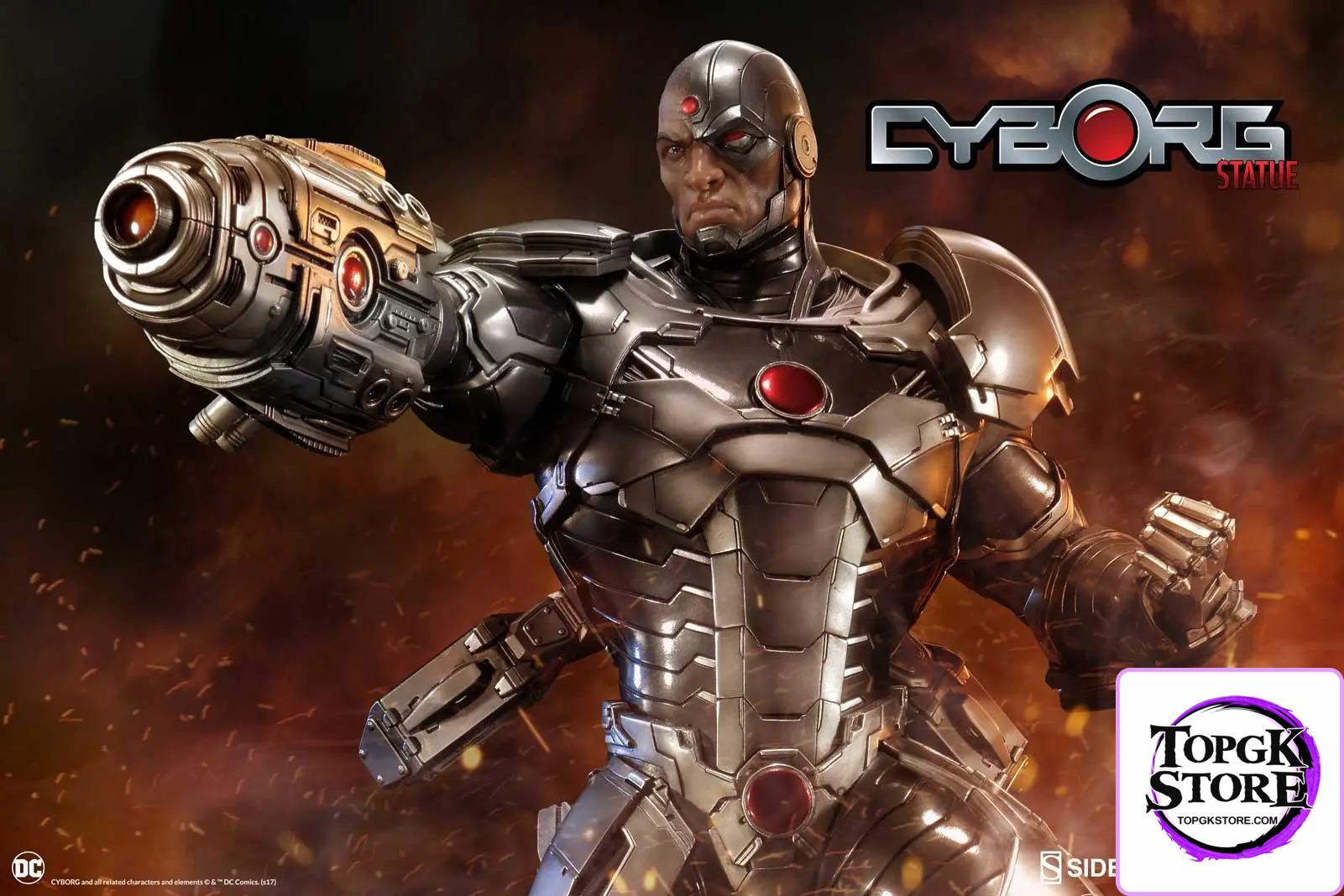 Prime 1 Studio – Premium Masterline Justice League: Origin (The New 52!) Cyborg PMN52-05 PMN52-05EX (Licensed) - Photo 