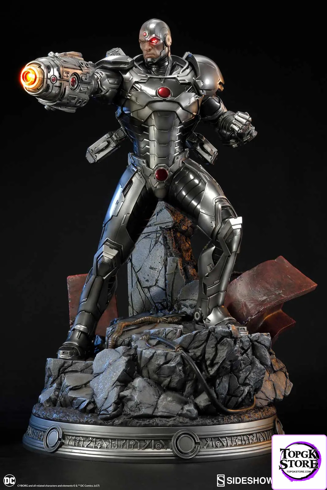 Prime 1 Studio – Premium Masterline Justice League: Origin (The New 52!) Cyborg PMN52-05 PMN52-05EX (Licensed) - Photo 