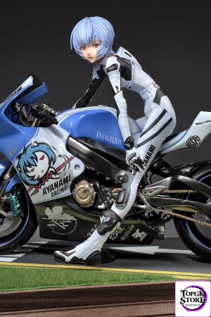 Dragon Stone Studio – Neon Genesis Evangelion Motorcycle Soryu Asuka Langley & Motorcycle Ayanami Rei 2.0 - Photo 1