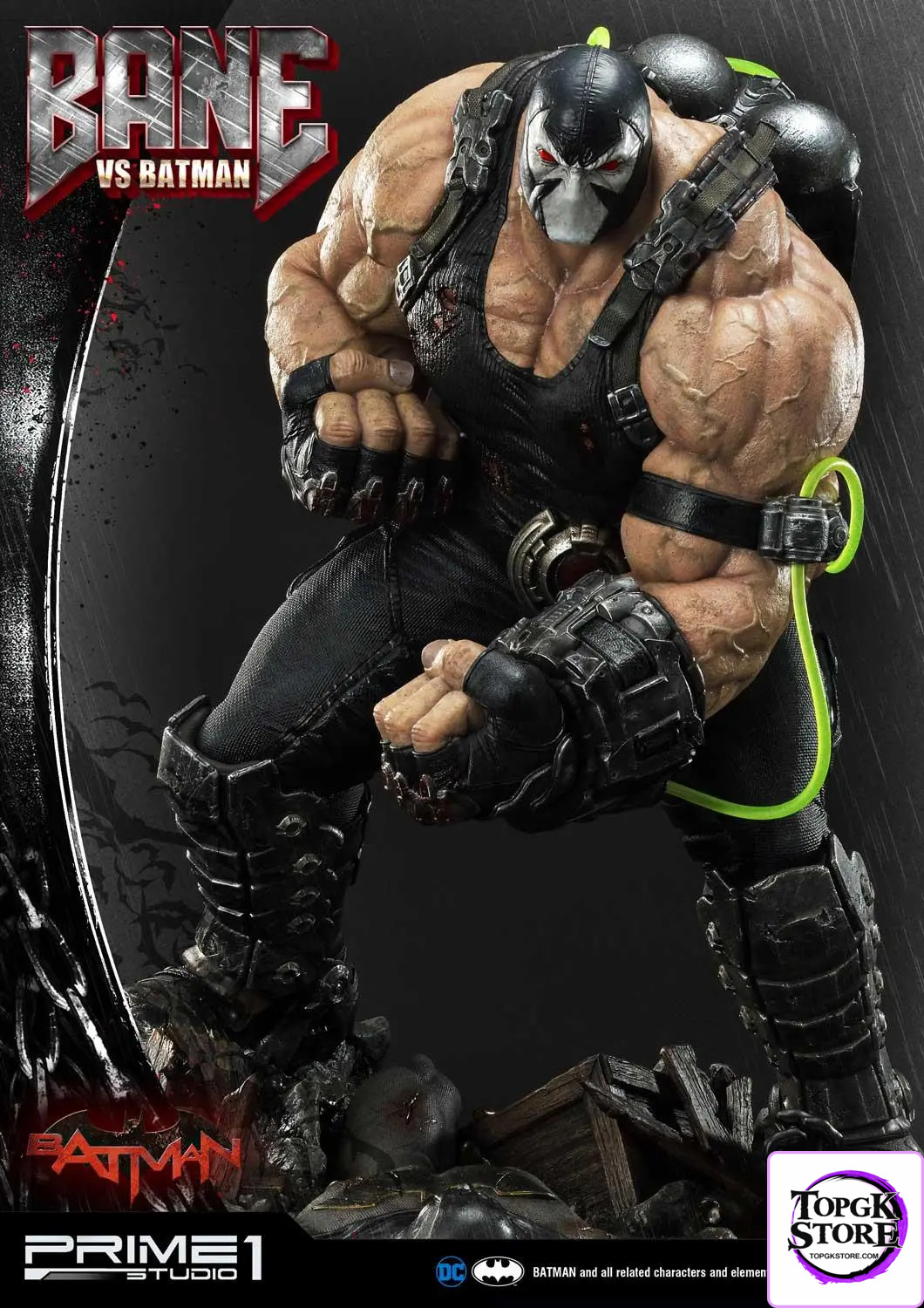 Prime 1 Studio – Ultimate Museum Masterline Batman (Comics) Bane Versus Batman UMMDC-02 UMMDC-02EX (Licensed) - Photo 1