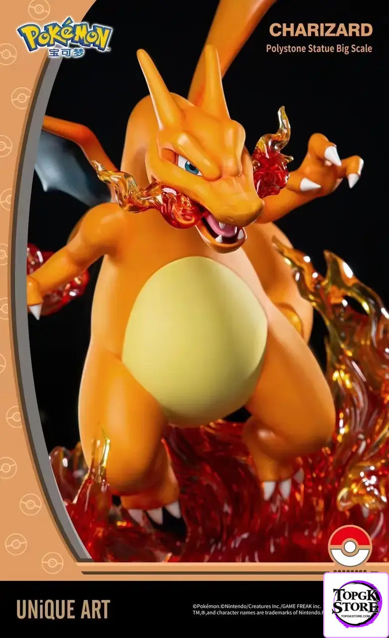UNIQUE Art Studio – Pokemon Charizard Statue (Licensed) - Photo 1 | TopGKStore