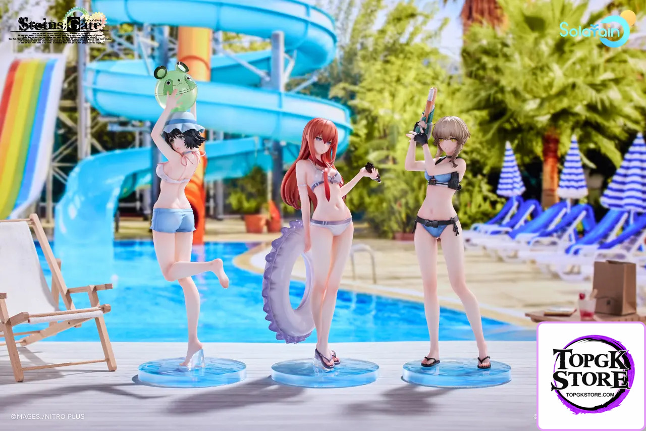 Solarain Toys – Steins;Gate Kurisu Makise & Mayuri Shiina & Suzuha Amane 1/7 Swimsuit (Licensed) - Photo 1 | To