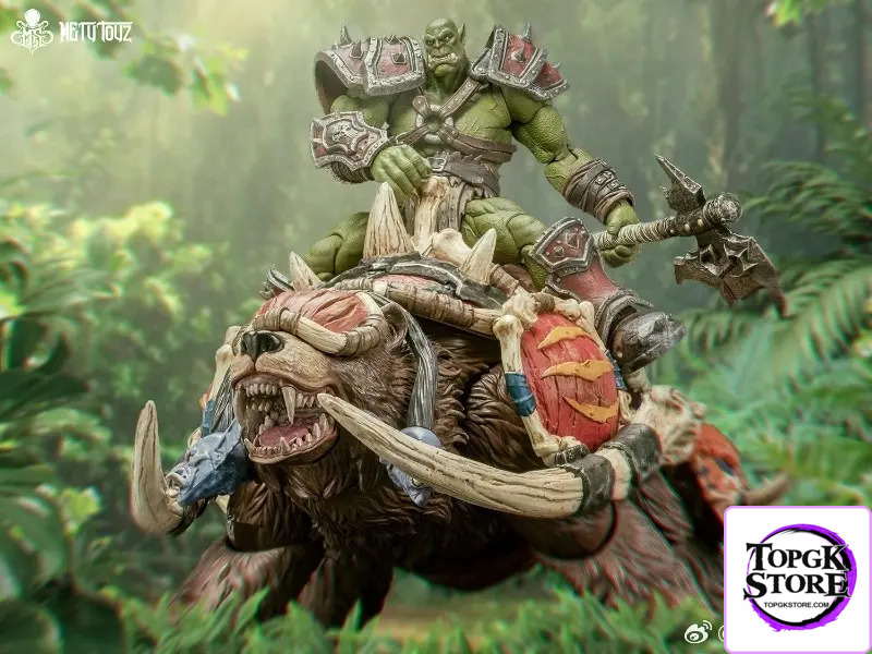 METYTOYZ – World of Warcraft War Armor Giant Bear Series Mount Model (Licensed) - Photo 1 | TopGKStore