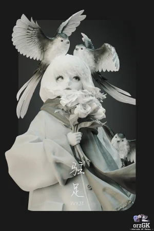 VVXIE Studio – Original Zhu Zu (White Mold) (Licensed) - Photo 1 | TopGKStore