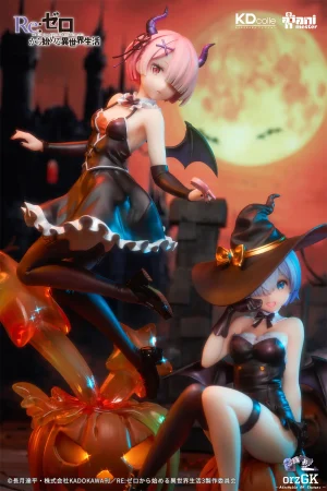 Animester Studio – From Re-Starting Life in Another World Sorcerer of Dreamy Night Ram&Rem 1/7 Figure(Licensed) - P