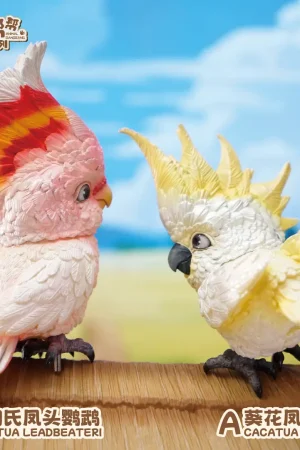 Animal BangBang Studio – Original “What bird?” Series Sunflower Parrot & Mitchell Parrot (Licensed) - P