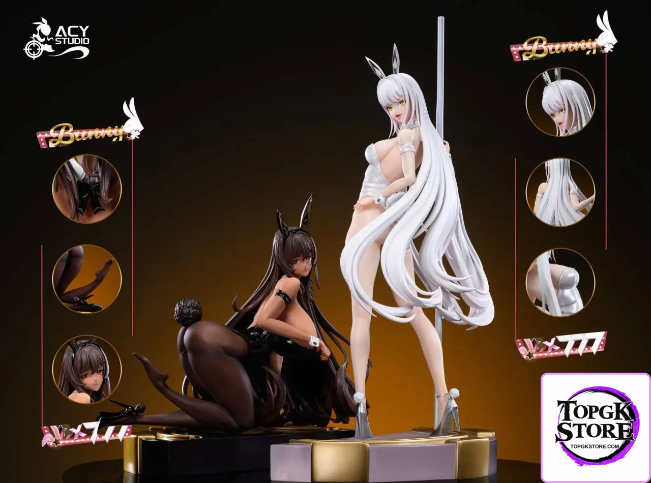 Acy Studio – White Bunny Girl and Black Bunny Girl - Photo 1 | TopGKStore