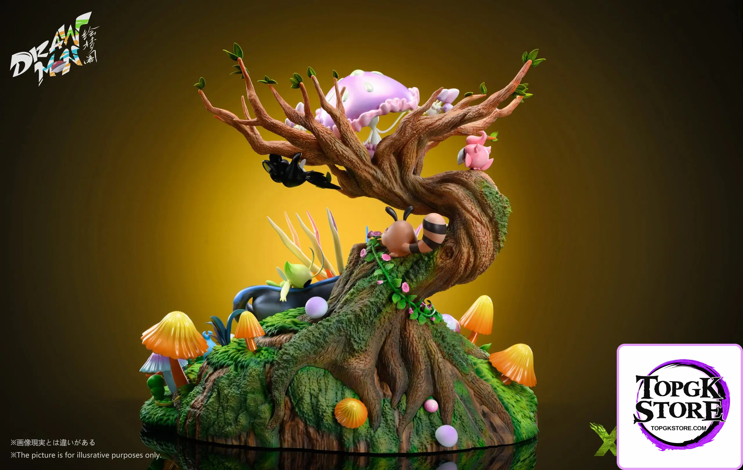Drawmon Studio – Pokémon Forest Chapter Sleeping Xerneas - Photo 4 | TopGKStore