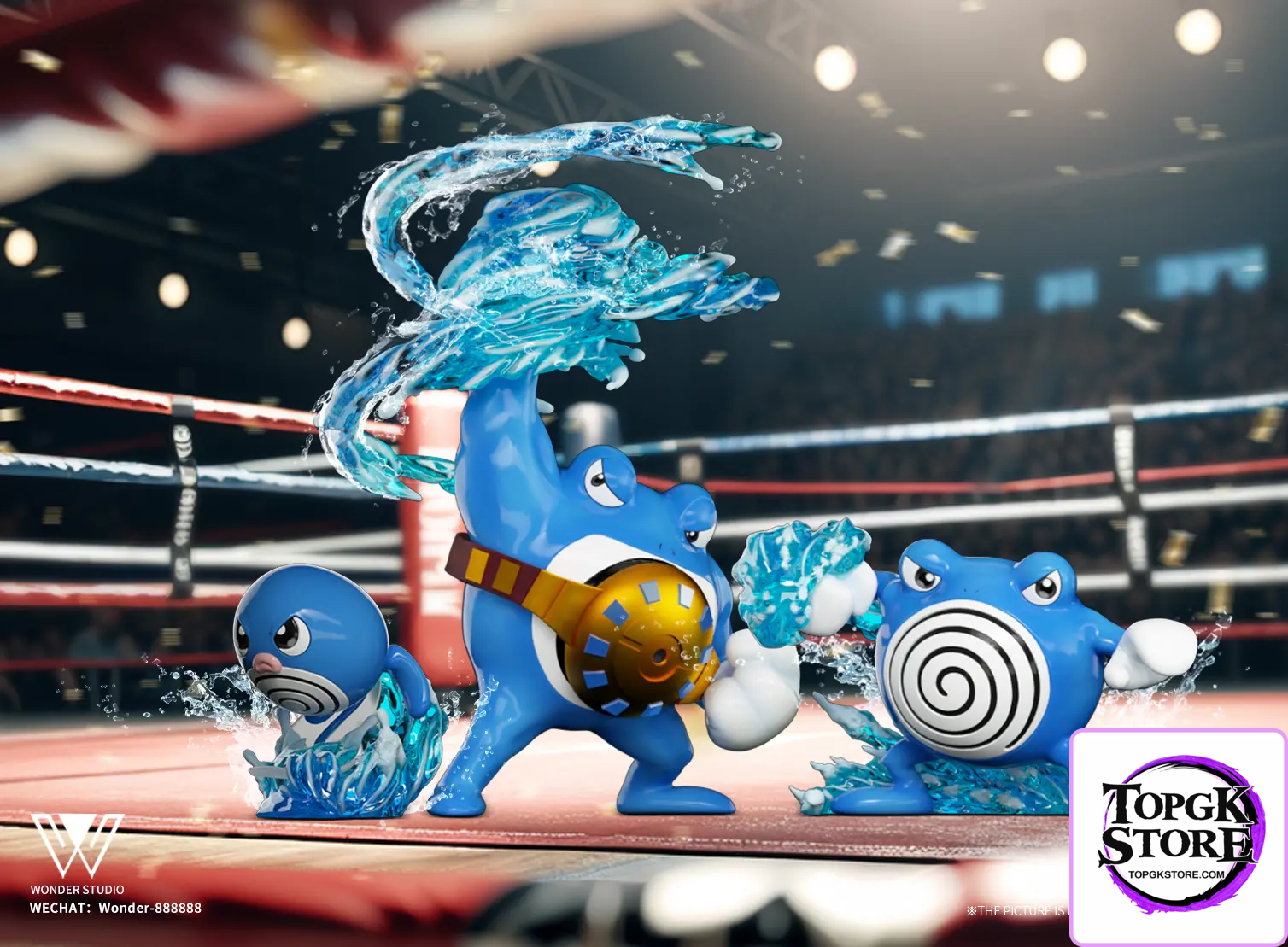 Wonder Studio – Pokémon Poliwrath Evolution Set & Primeape Evolution Set - Photo 1 | TopGKStore