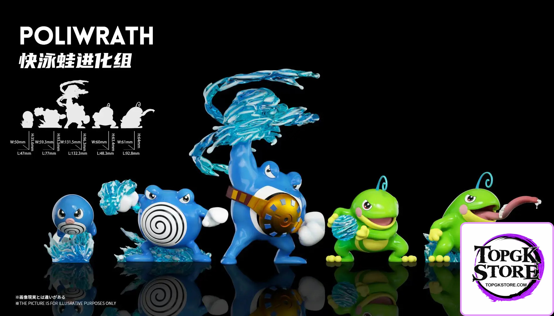 Wonder Studio – Pokémon Poliwrath Evolution Set & Primeape Evolution Set - Photo 3 | TopGKStore