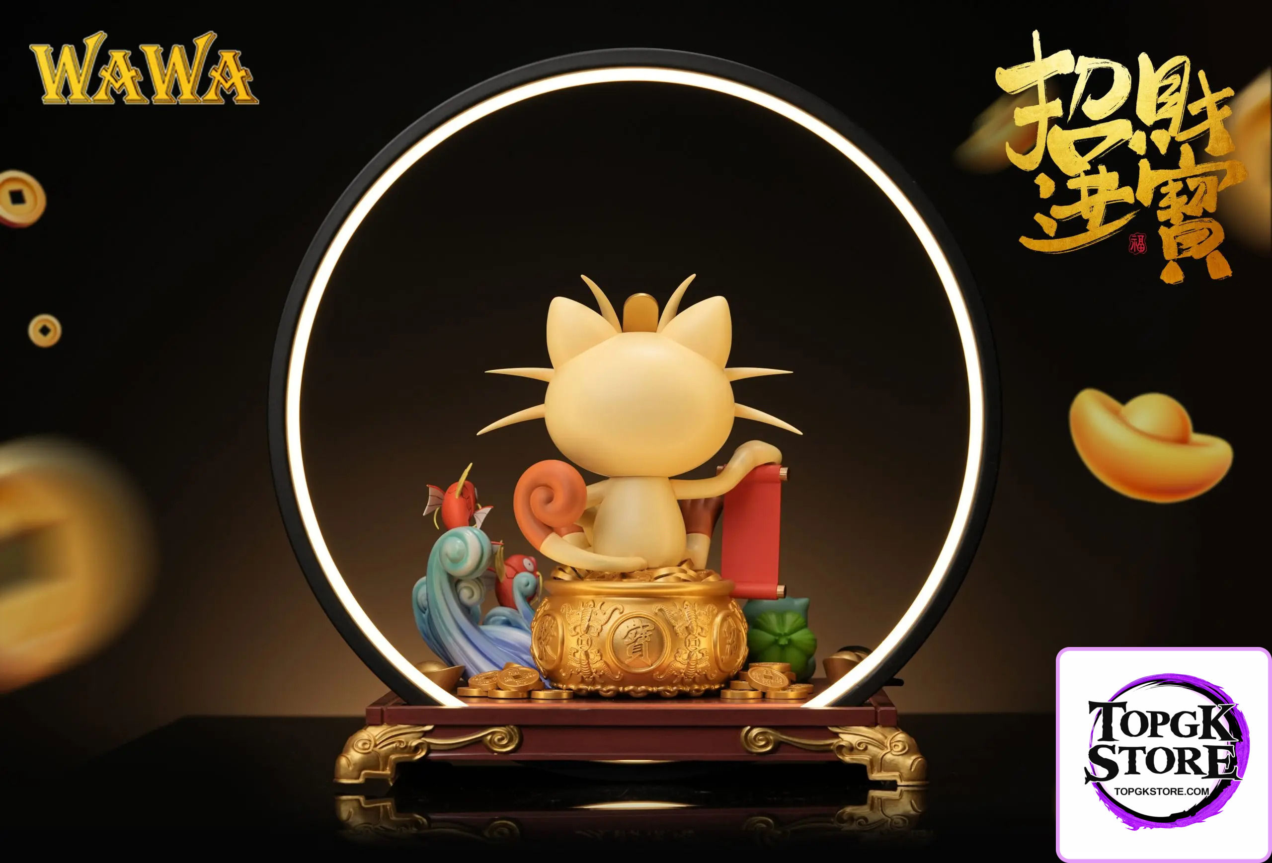 WAWA Studio – Pokémon Fortune Series Meowth - Photo 2 | TopGKStore